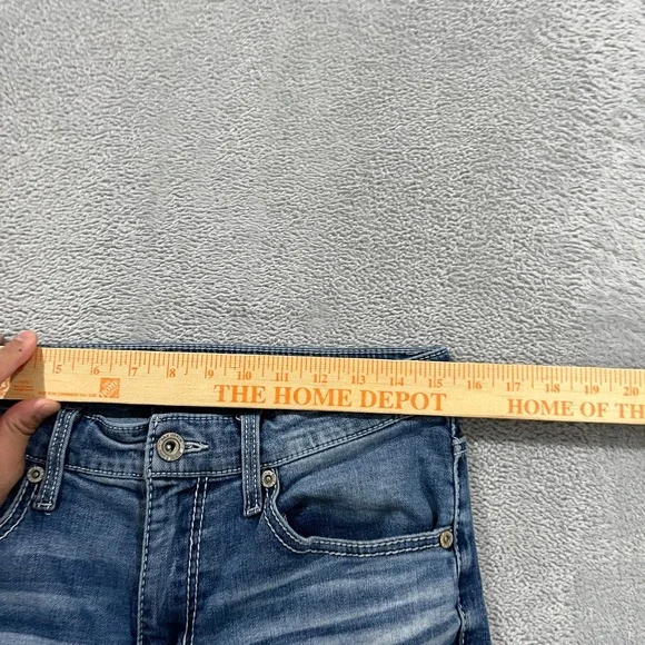 Bke Jeans Mens 32x30 (fits 30x28) Mason Tapered Faded Southwestern Y2K Low‎ Rise